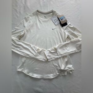 Nike Swift Dri Fit Running Top Womens Medium UPF 40 NWT